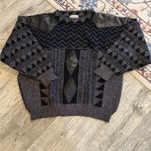 Men’s vintage Feldini wool blend sweater 2x